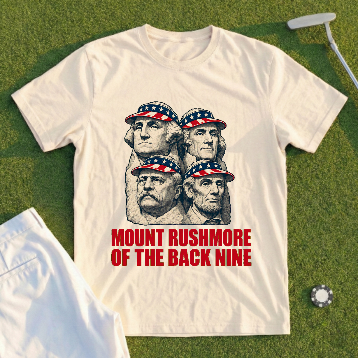 Mount Rushmore Of The Back Nine Tee