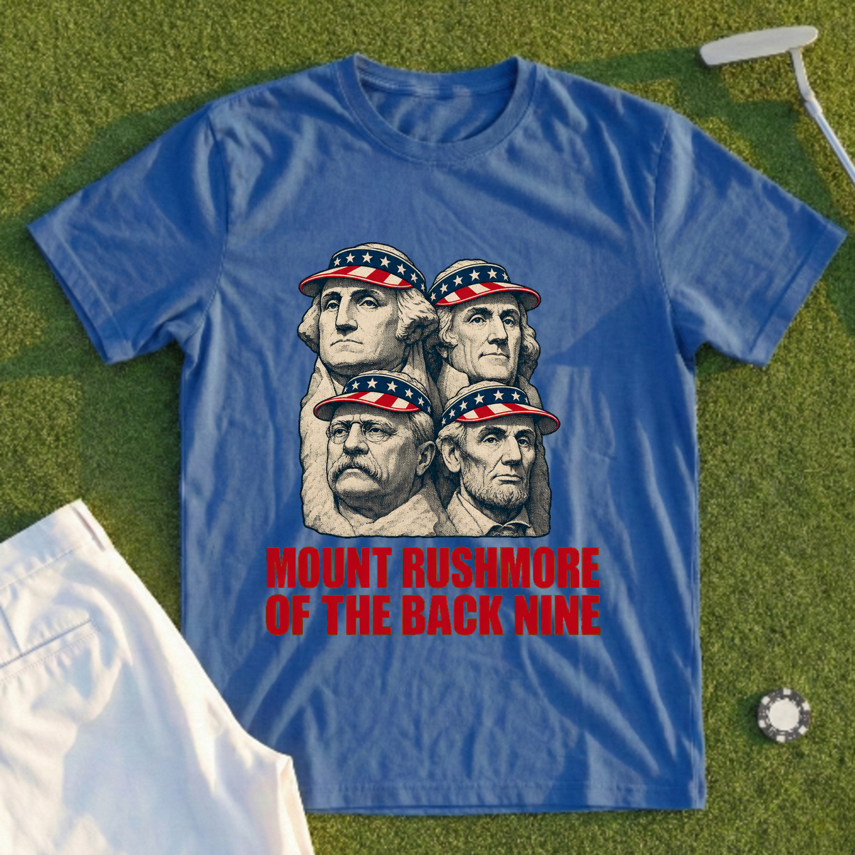 Mount Rushmore Of The Back Nine Tee