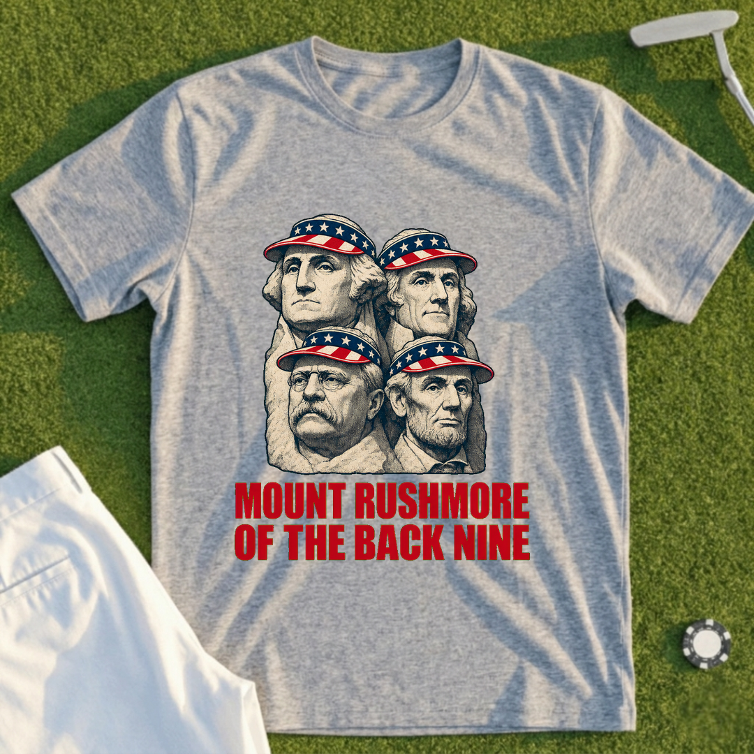 Mount Rushmore Of The Back Nine Tee
