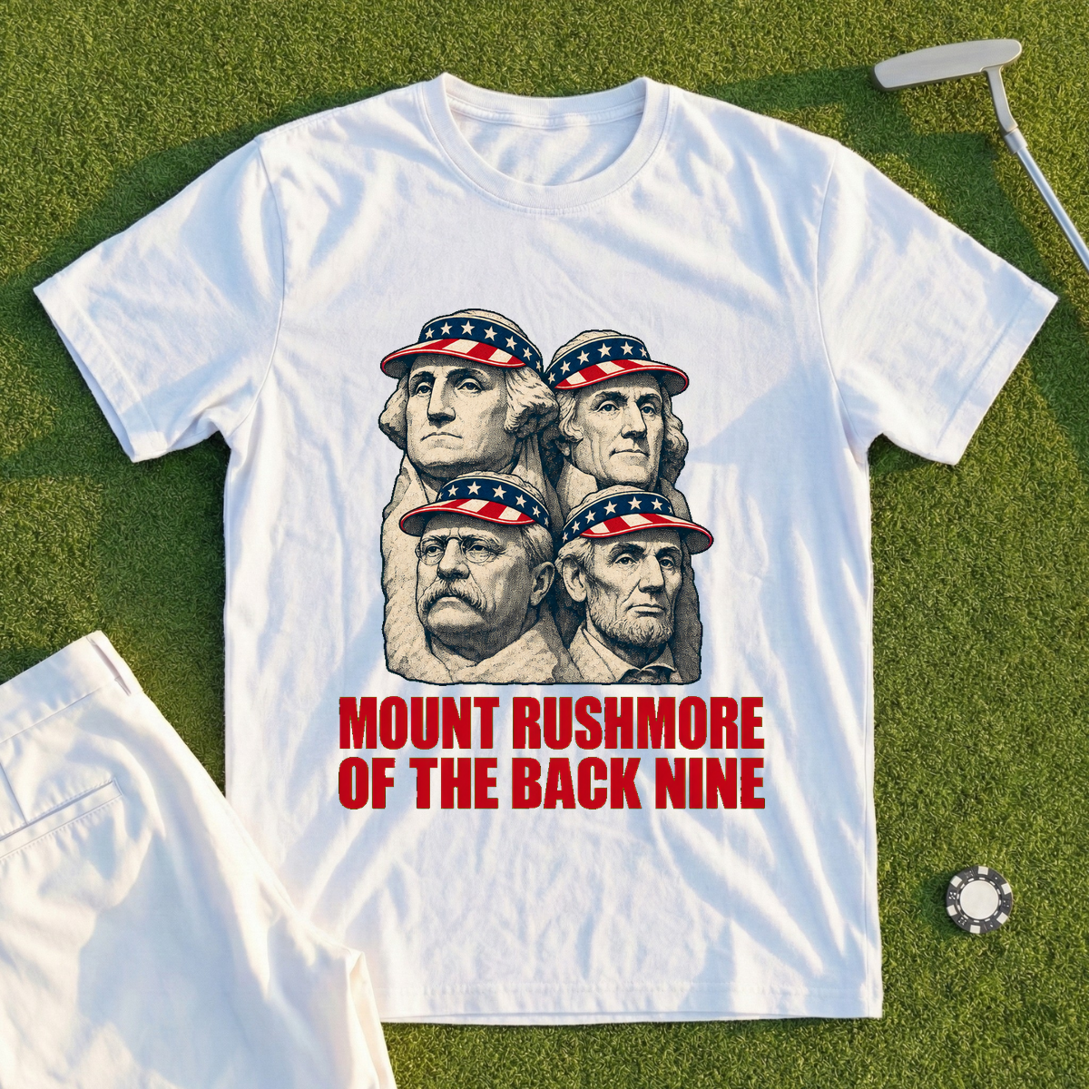 Mount Rushmore Of The Back Nine Tee