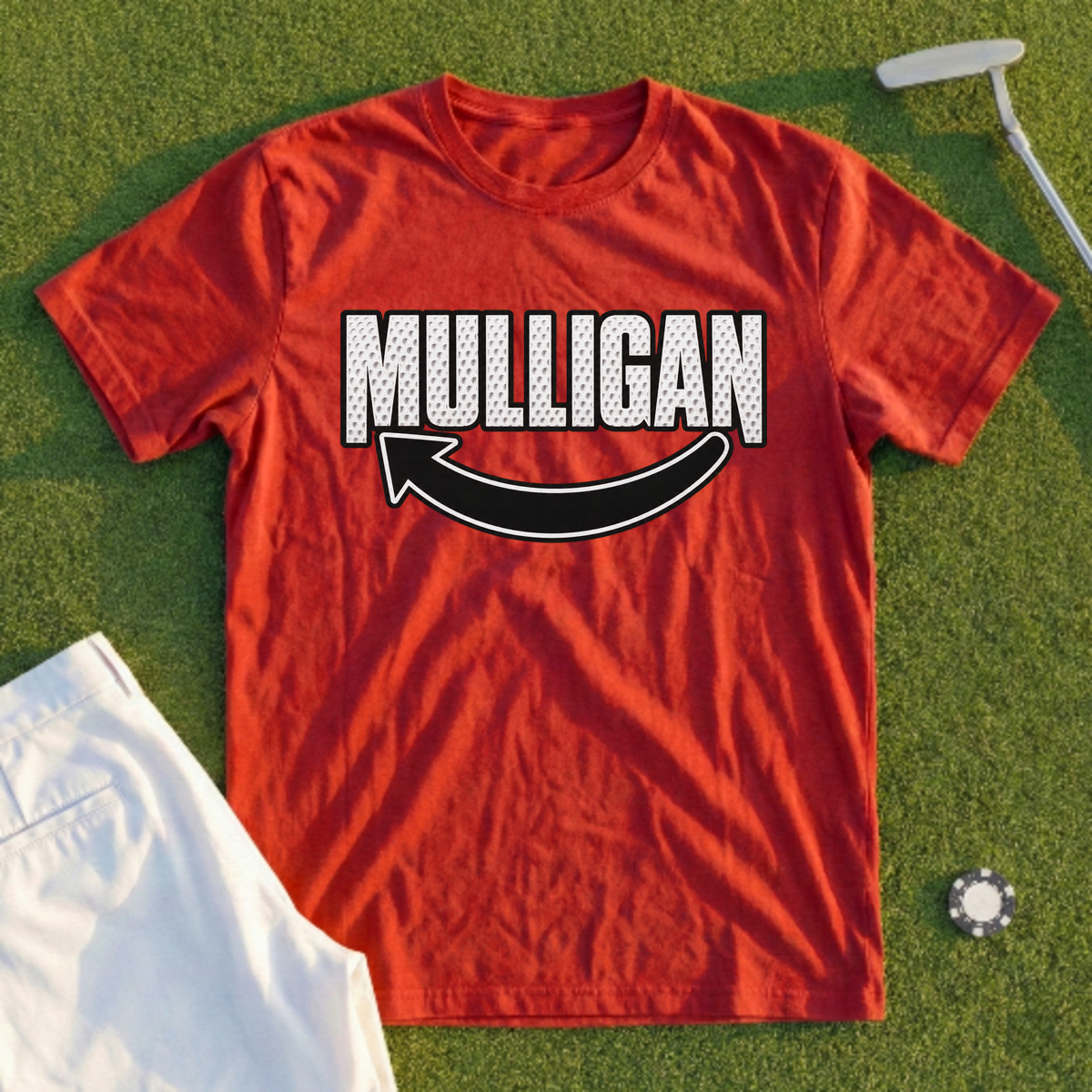 Mulligan, Redo Arrow Dimples Tee