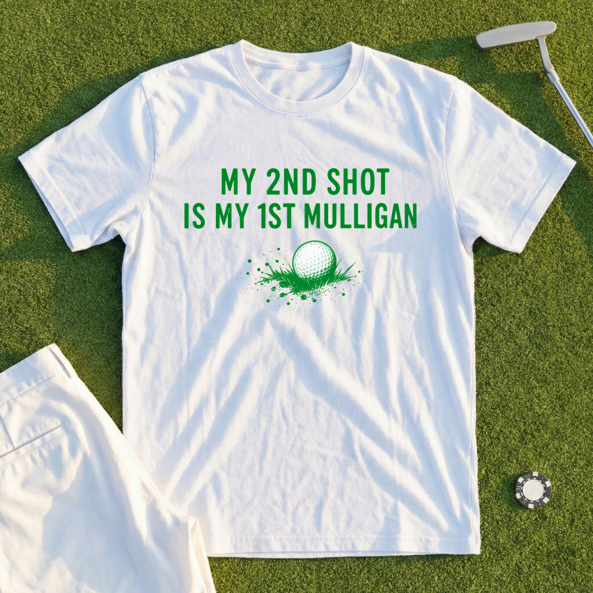 My 2nd Shot Is My 1st Mulligan Tee
