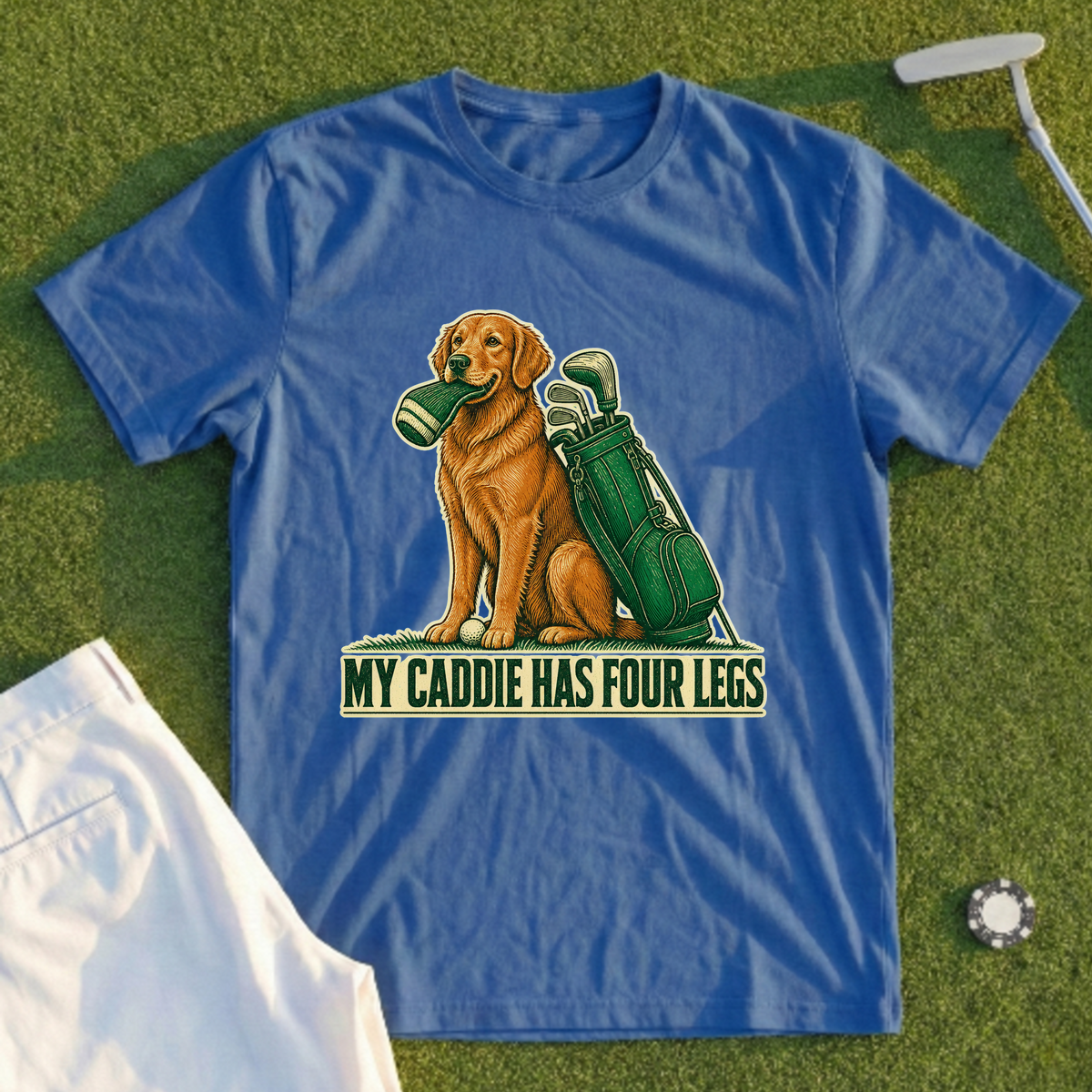 My Caddie Has Four Legs Tee