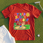 My Dad Sucks At Golf Crayon Tee