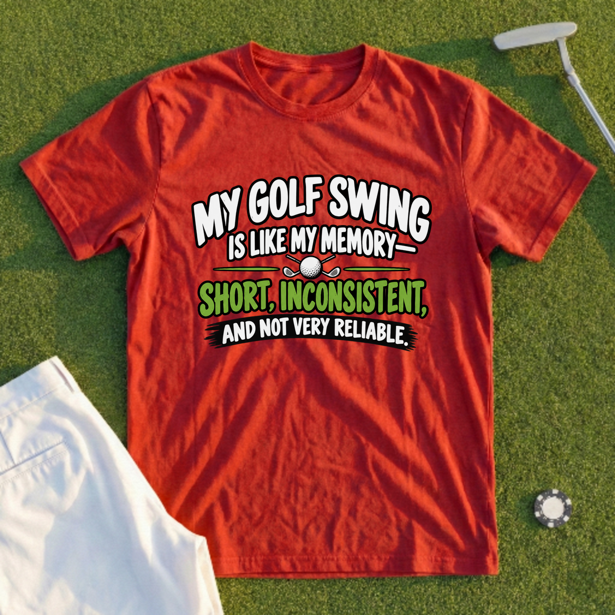 My Golf Swing Is Like My Memory Tee
