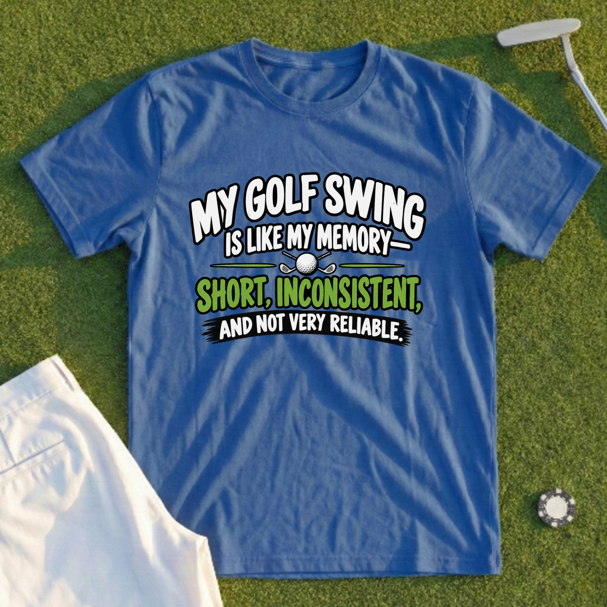 My Golf Swing Is Like My Memory Tee