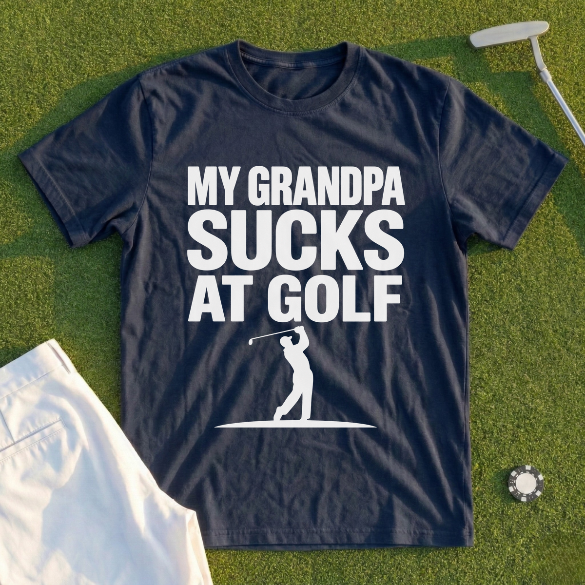 My Grandpa Sucks At Golf Tee