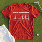 My Heart Rate During A Round Tee