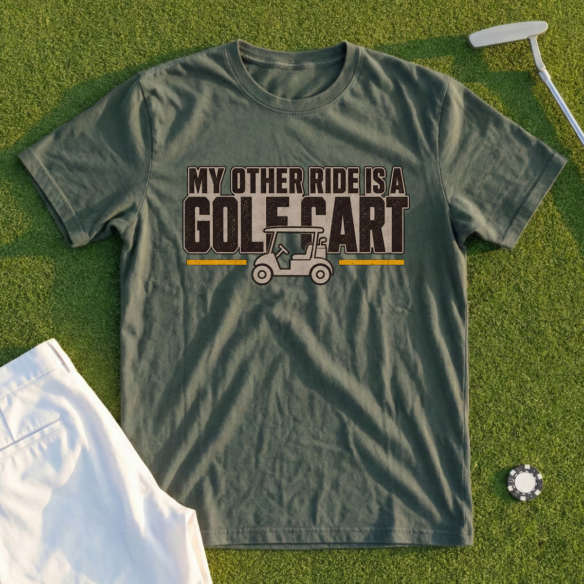 My Other Ride Is A Golf Cart Tee