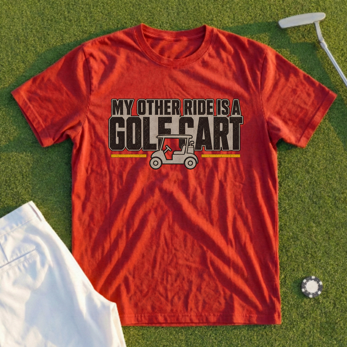 My Other Ride Is A Golf Cart Tee