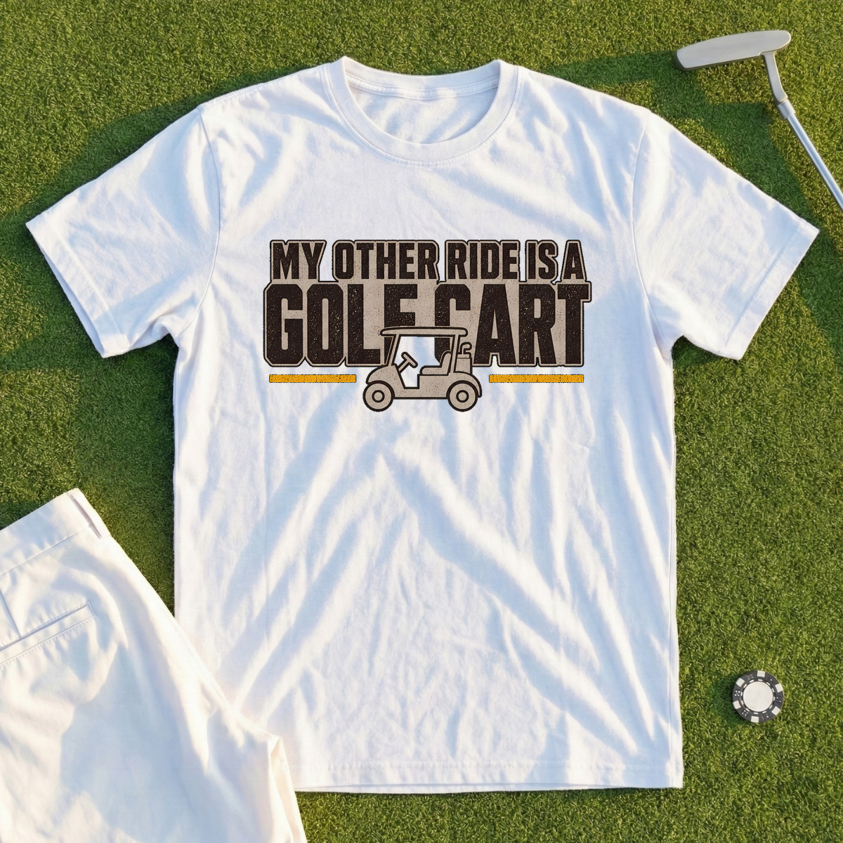 My Other Ride Is A Golf Cart Tee