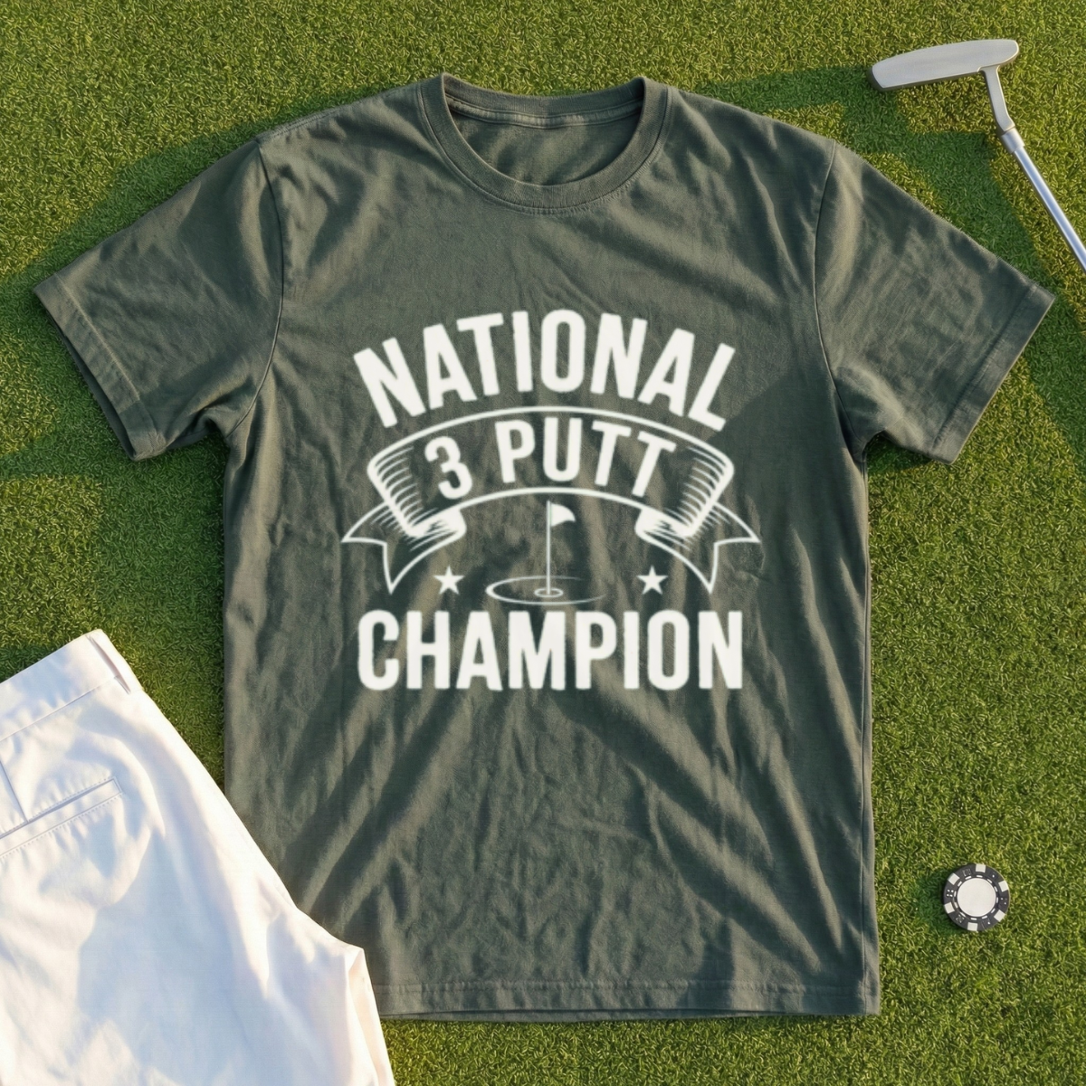 National 3 Putt Champion Tee
