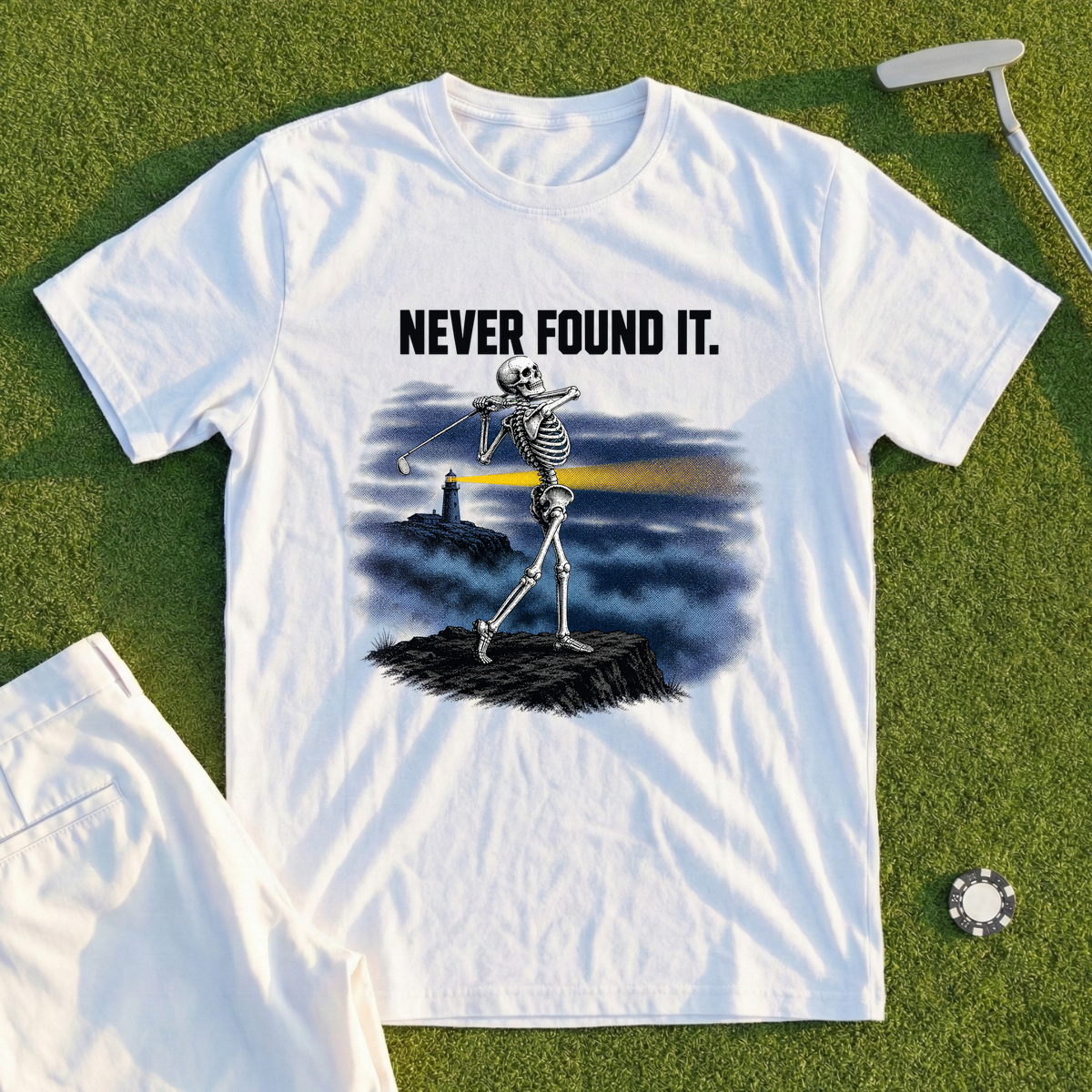 Never Found It Skeleton Tee