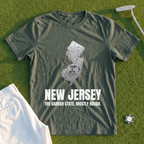 New Jersey The Garden State Mostly Rough Tee