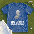 New Jersey The Garden State Mostly Rough Tee