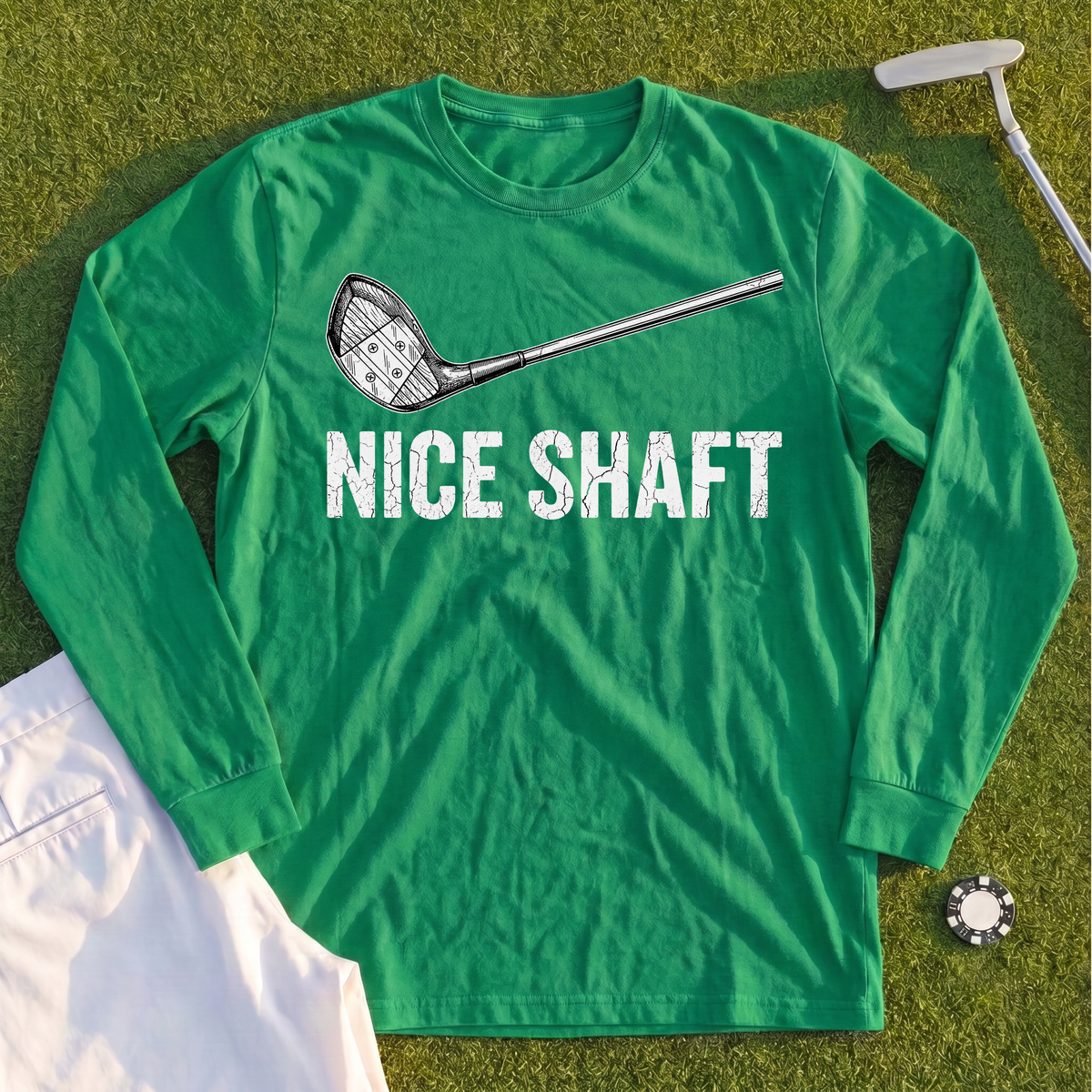 Nice Shaft Long Sleeve Tee