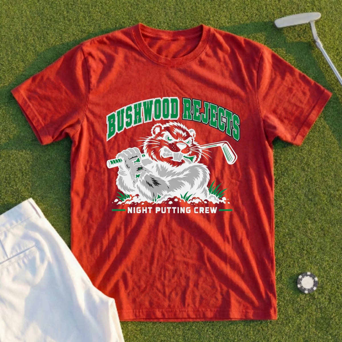 Night Putting Crew Tee