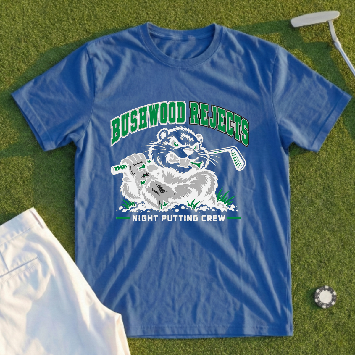 Night Putting Crew Tee