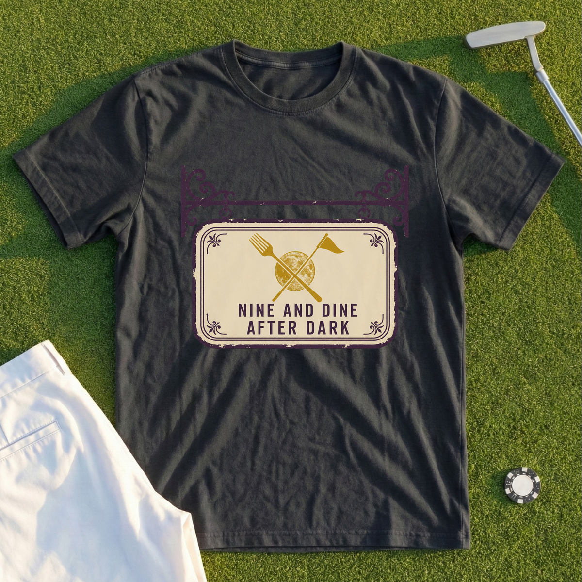 Nine And Dine After Dark Tee
