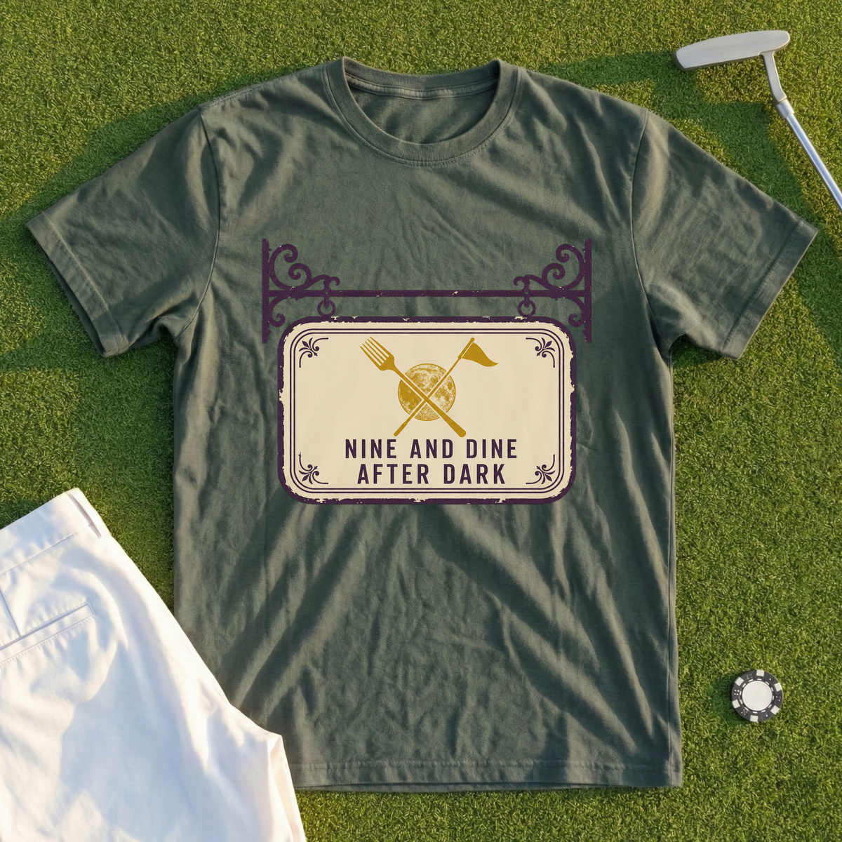 Nine And Dine After Dark Tee