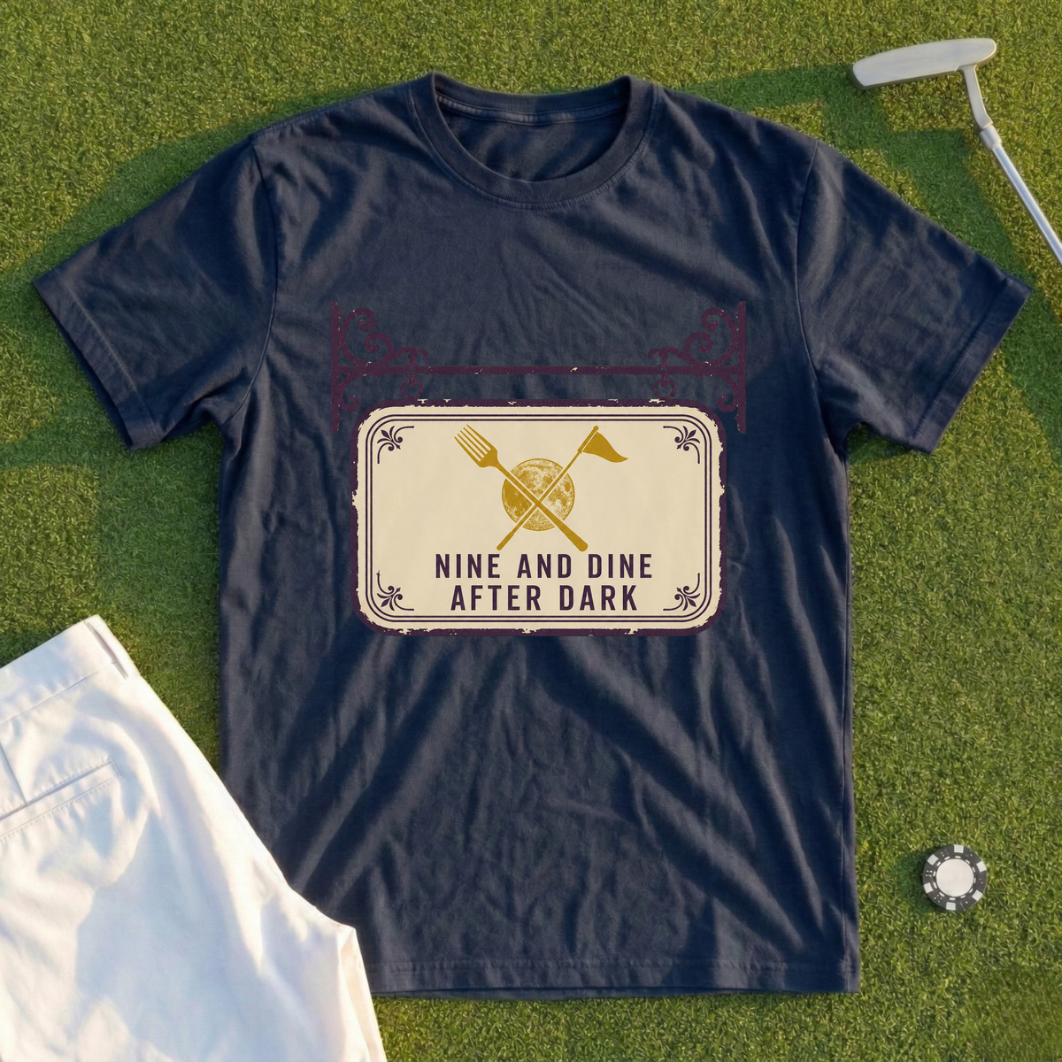 Nine And Dine After Dark Tee