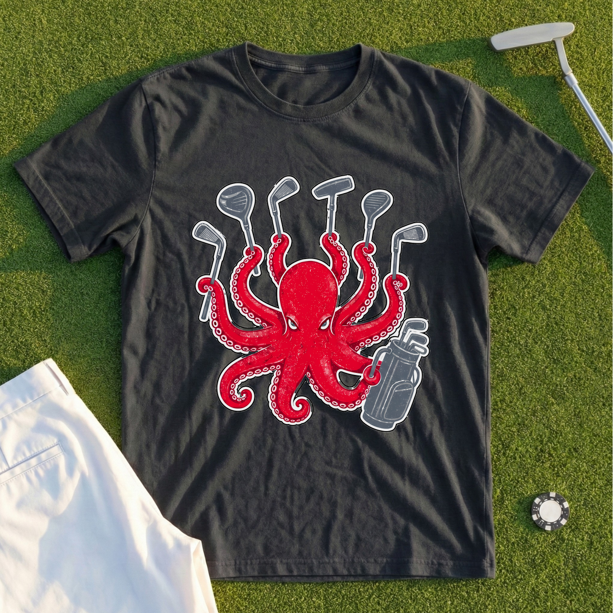 Nine-Armed Caddy Tee