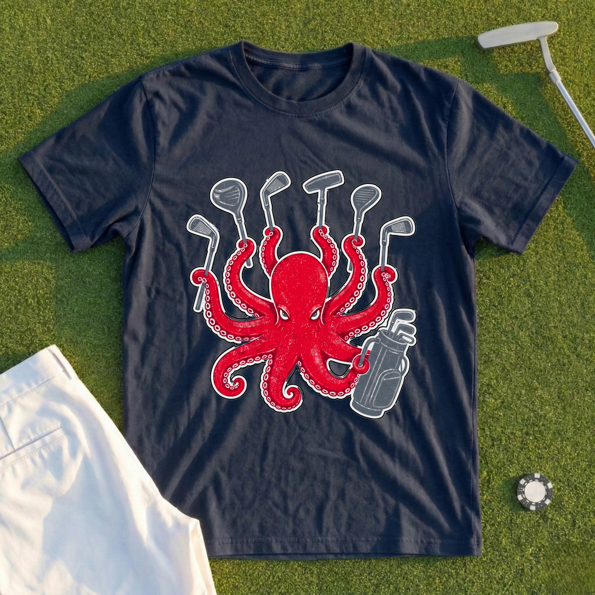 Nine-Armed Caddy Tee