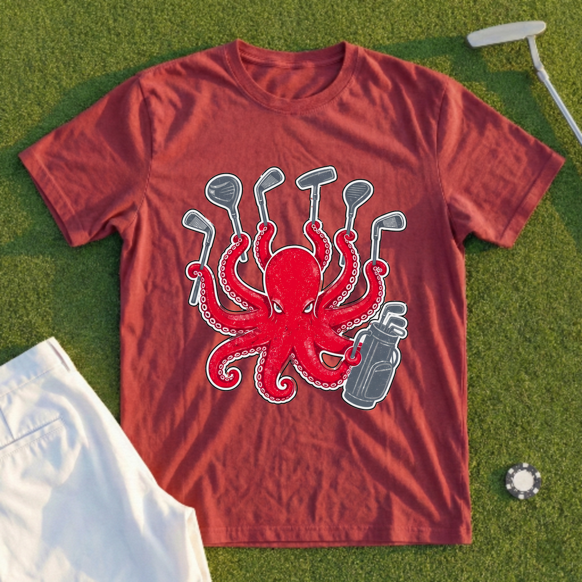 Nine-Armed Caddy Tee