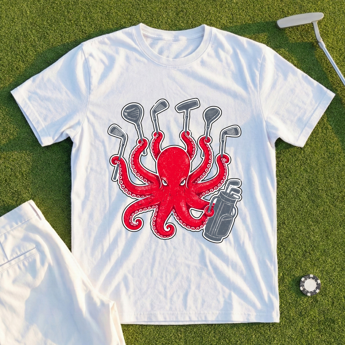 Nine-Armed Caddy Tee