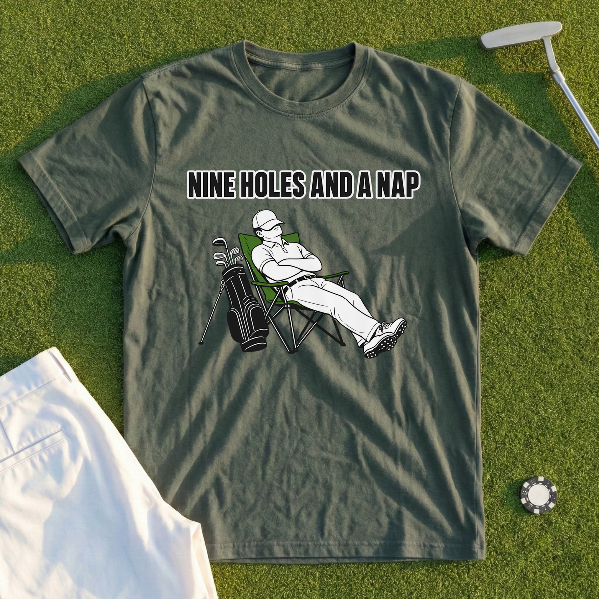 Nine Holes And A Nap Tee