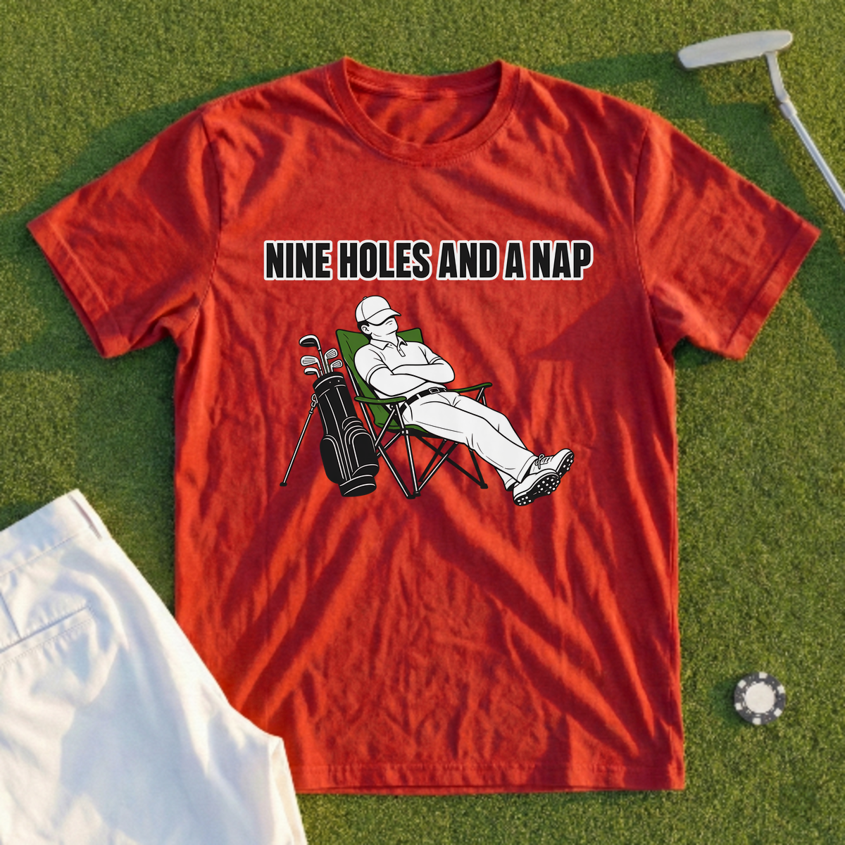 Nine Holes And A Nap Tee
