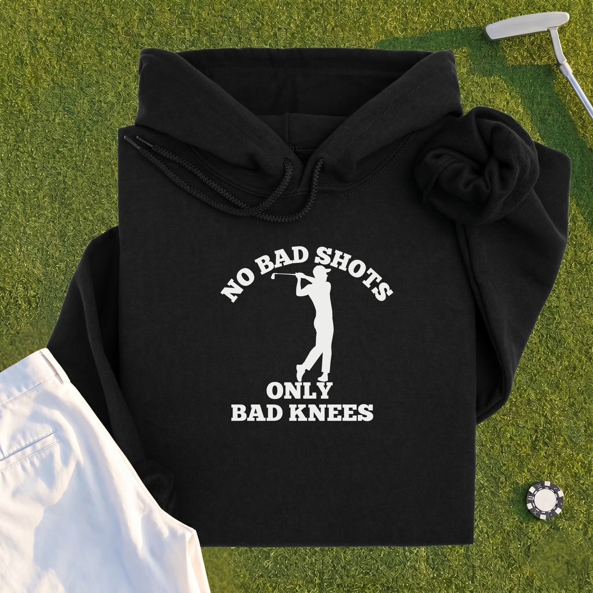 No Bad Shots Hoodie