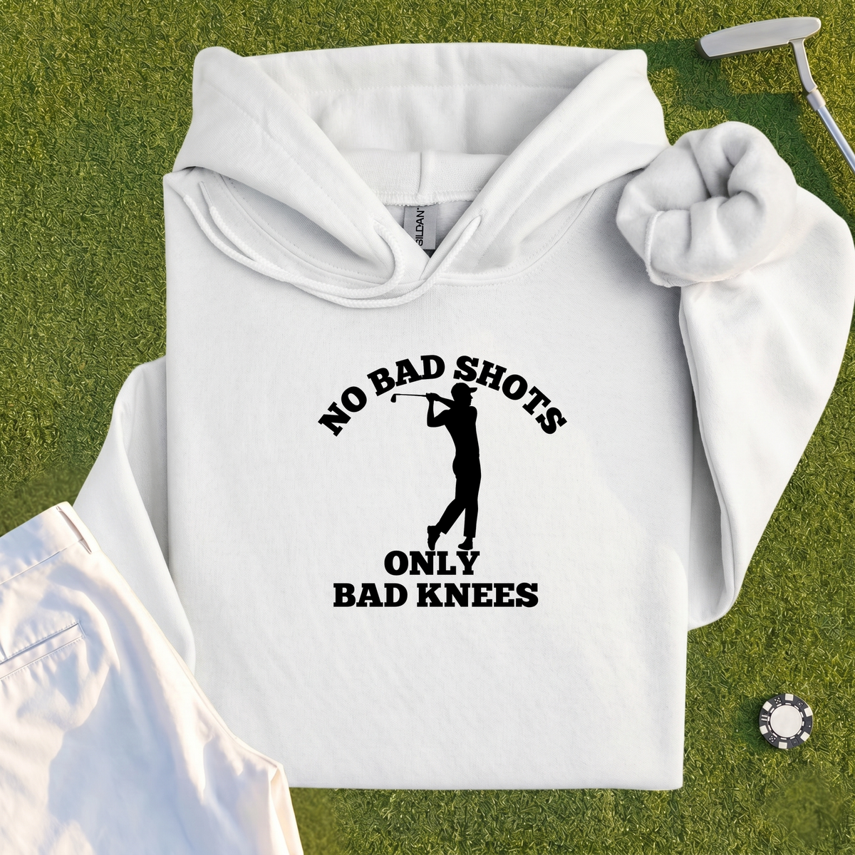 No Bad Shots Hoodie