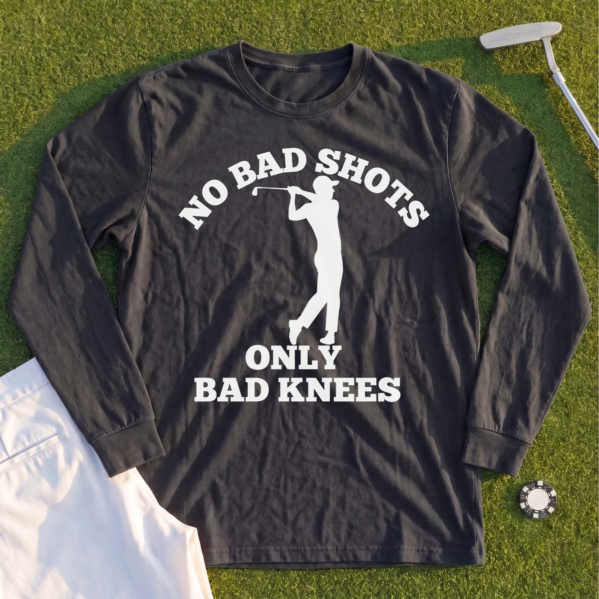 No Bad Shots Long Sleeve Tee