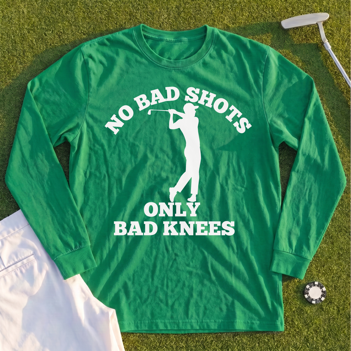 No Bad Shots Long Sleeve Tee