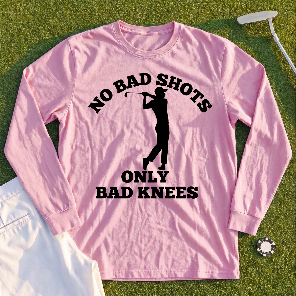 No Bad Shots Long Sleeve Tee