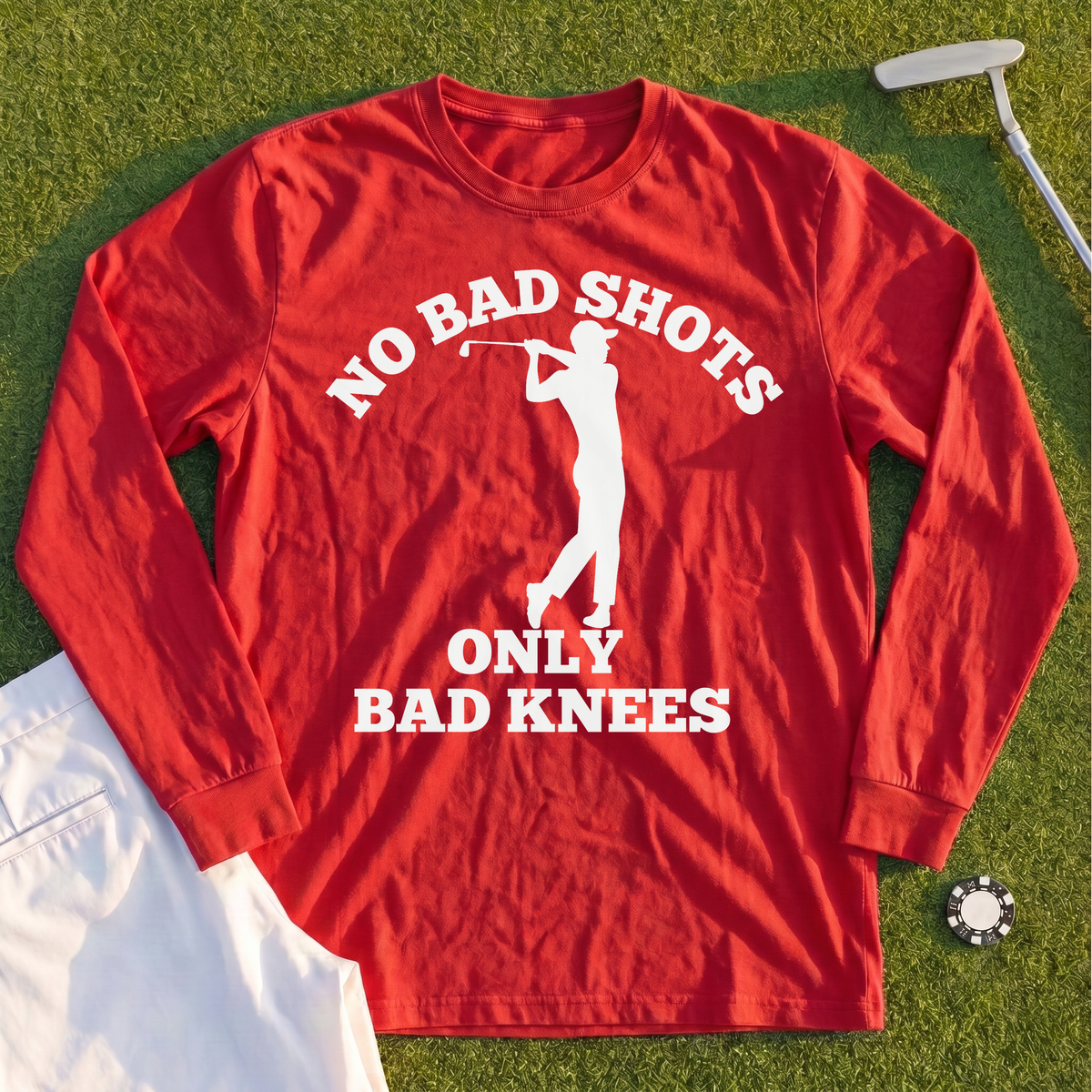 No Bad Shots Long Sleeve Tee