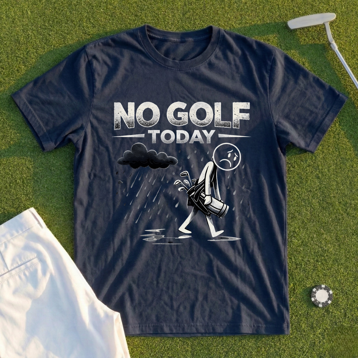 No Golf Today Rainout Tee