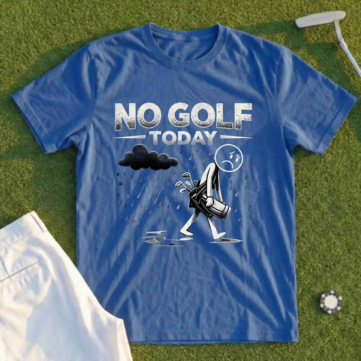 No Golf Today Rainout Tee