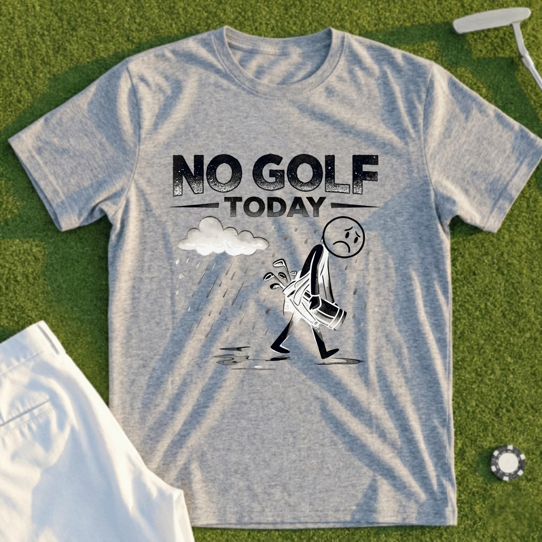 No Golf Today Rainout Tee