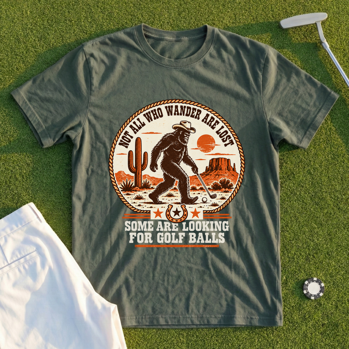 Not All Who Wander Are Lost Rodeo Tee