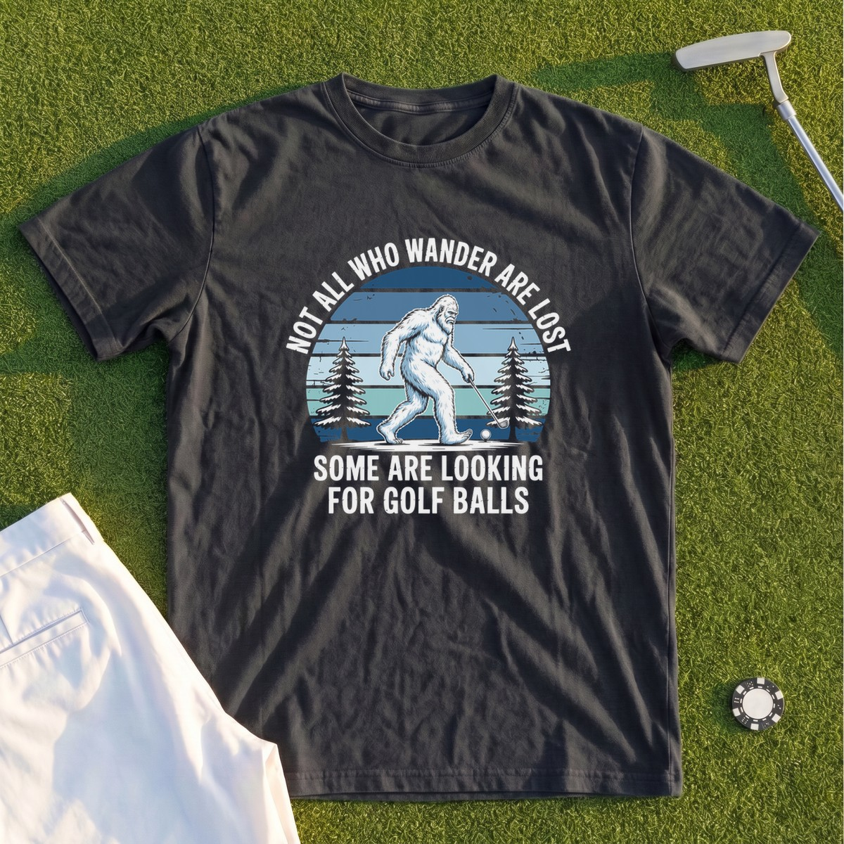 Not All Who Wandrer Yeti Premium Tee