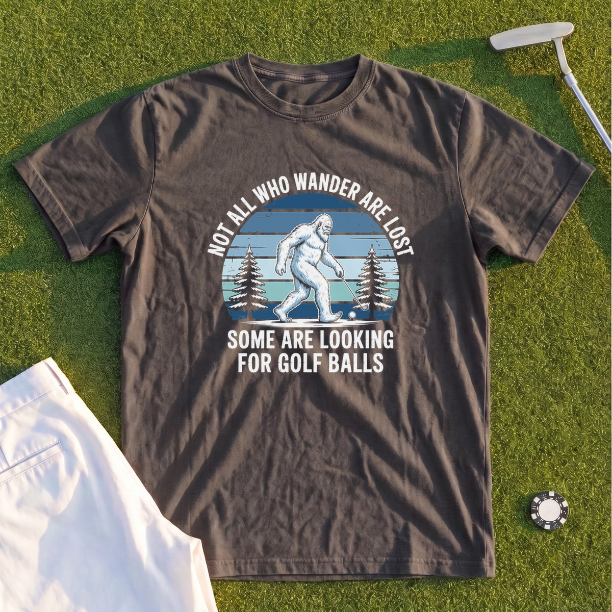 Not All Who Wandrer Yeti Premium Tee