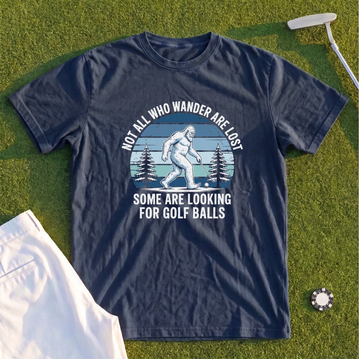 Not All Who Wandrer Yeti Premium Tee