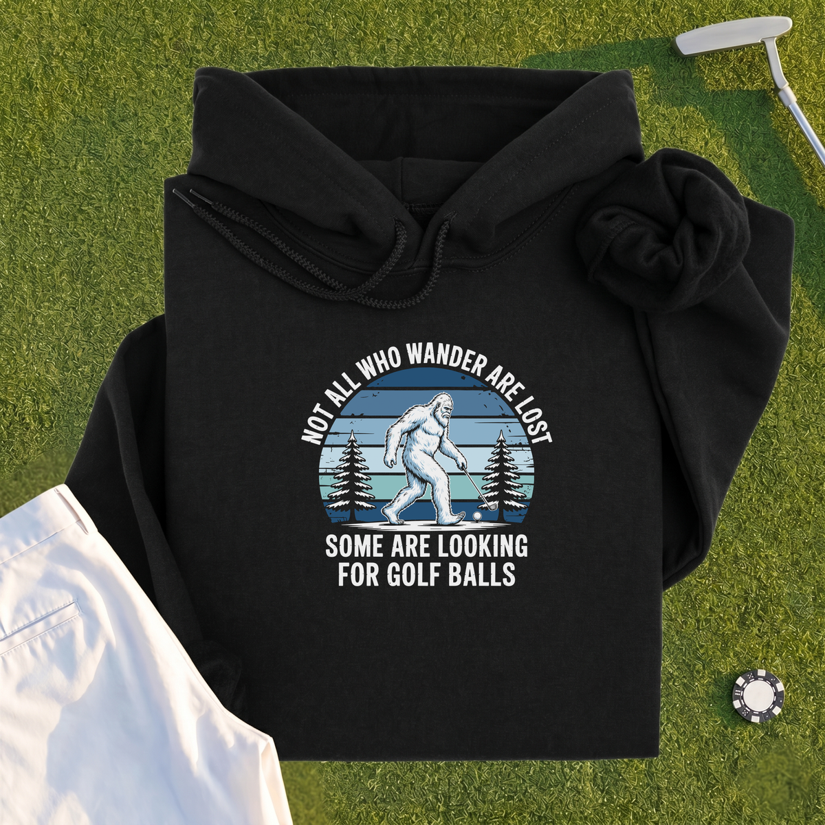 Not All Who Wandrer Yeti Hoodie
