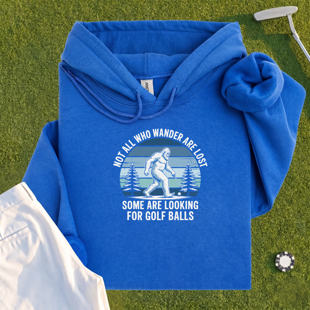 Not All Who Wandrer Yeti Hoodie