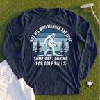 Not All Who Wandrer Yeti Long Sleeve Tee