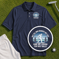 Not All Who Wandrer Yeti Performance Polo