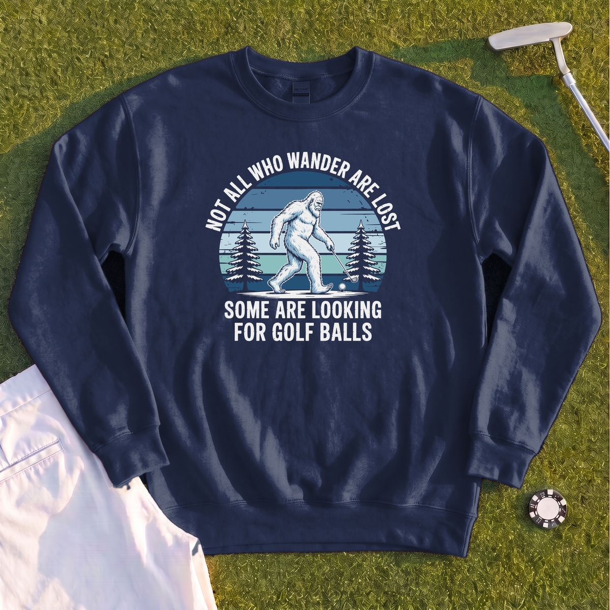 Not All Who Wandrer Yeti Sweatshirt
