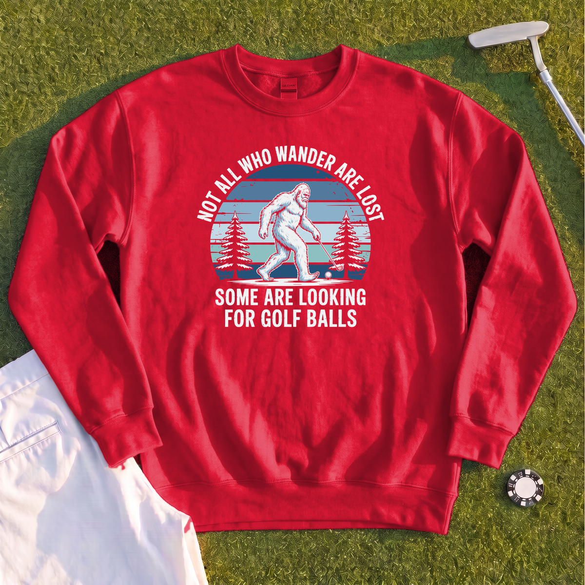 Not All Who Wandrer Yeti Sweatshirt
